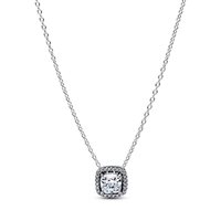 Collana Pandora Donna --- in Argento Cubic Zirconia 393560C02-45
